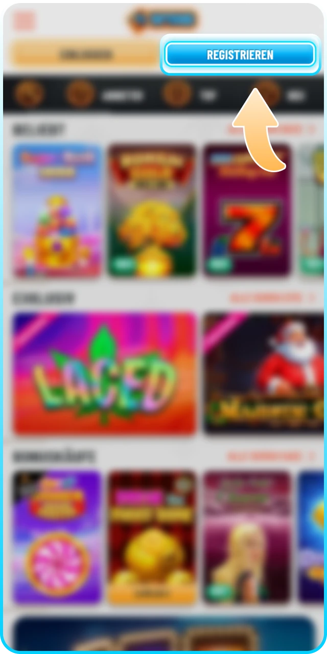 Öffnen Sie Wyns Casino auf Ihrem Smartphone und genießen Sie Live-Spiele.