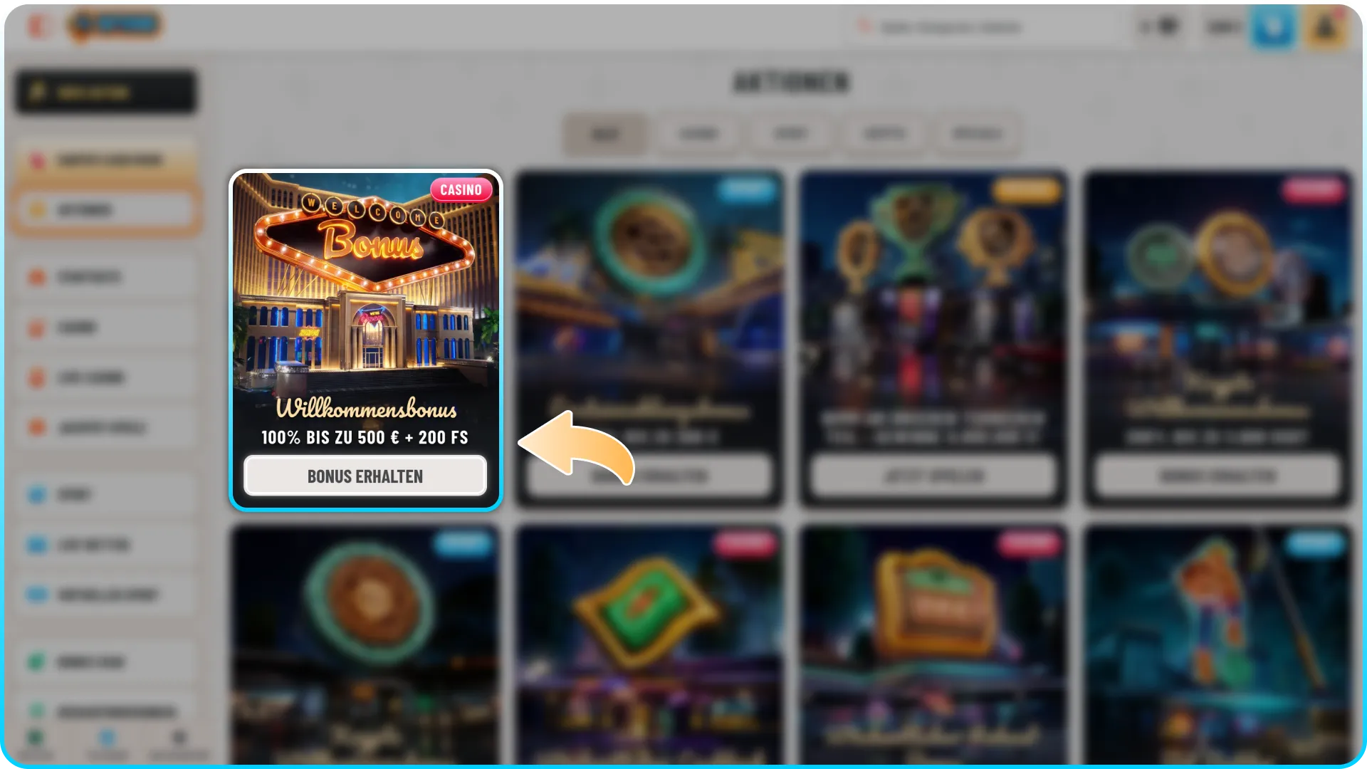 Aktivieren Sie Ihren Willkommensbonus bei Wyns um an Slots zu gewinnen.